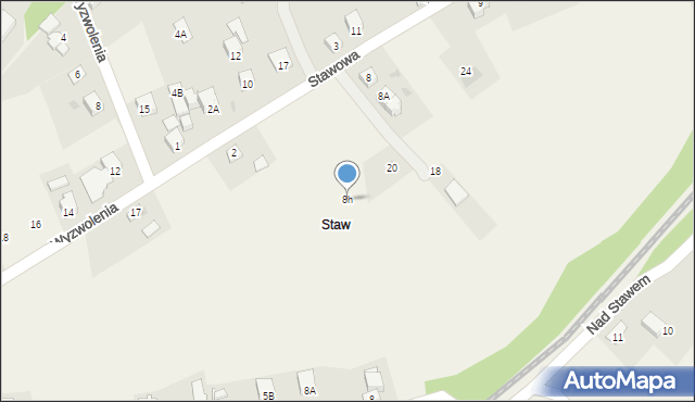 Węgierska Górka, Fabryczna, 8h, mapa Węgierska Górka