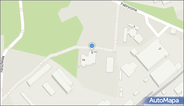 Zgorzelec, Fabryczna, 8, mapa Zgorzelec