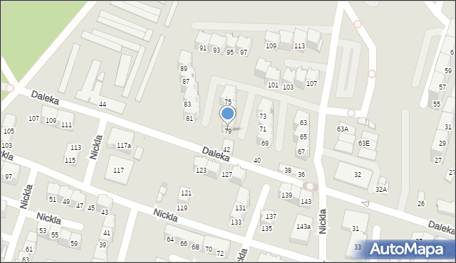 Bytom, Felińskiego Alojzego, 79, mapa Bytomia