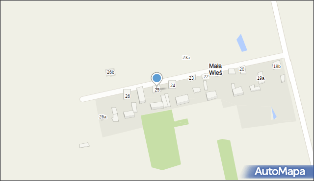 Felicjanów, Felicjanów, 25, mapa Felicjanów