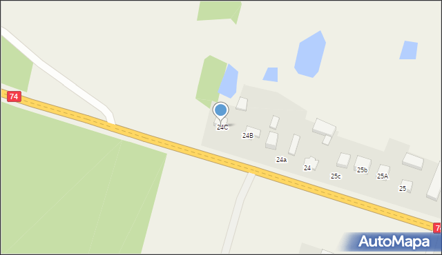 Feliksów, Feliksów, 24C, mapa Feliksów