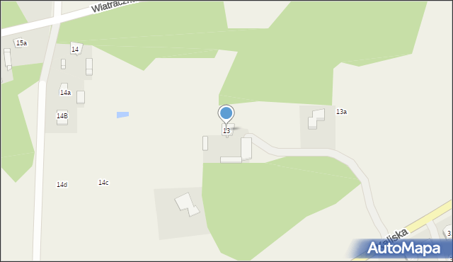 Feliksów, Feliksów, 13, mapa Feliksów