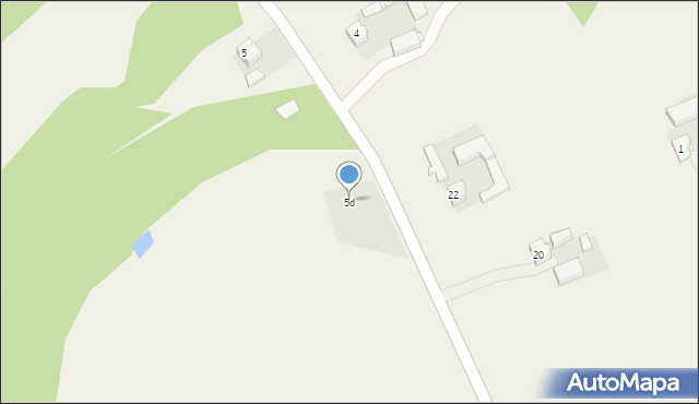 Feliksów, Feliksów, 5d, mapa Feliksów
