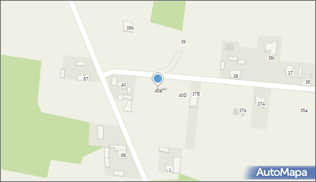 Feliksów, Feliksów, 40a, mapa Feliksów