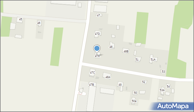 Feliksów, Feliksów, 47A, mapa Feliksów