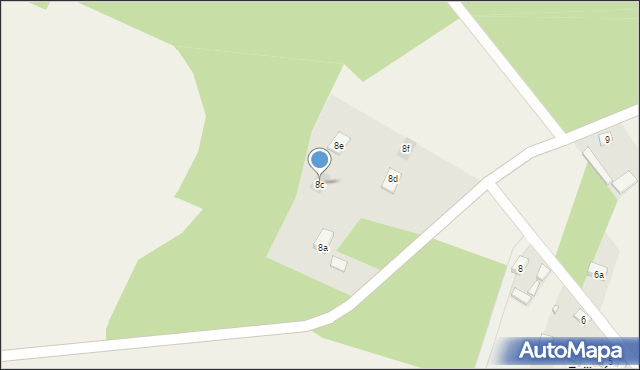 Feliksów, Feliksów, 8c, mapa Feliksów