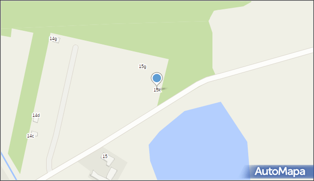 Ferdynandów, Ferdynandów, 15k, mapa Ferdynandów