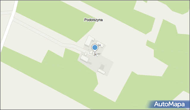 Ferdynandów, Ferdynandów, 25, mapa Ferdynandów