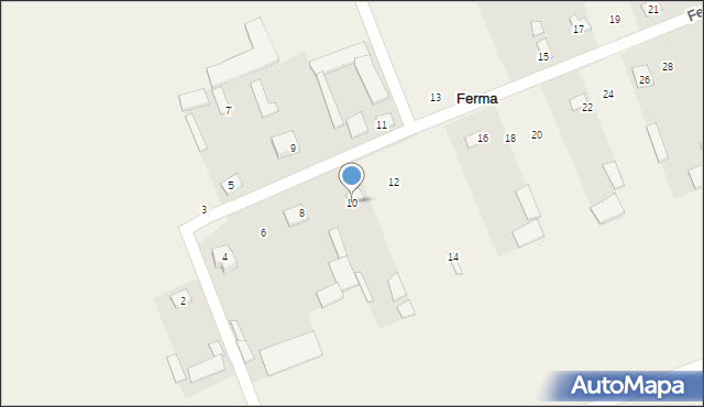 Ferma, Ferma, 10, mapa Ferma