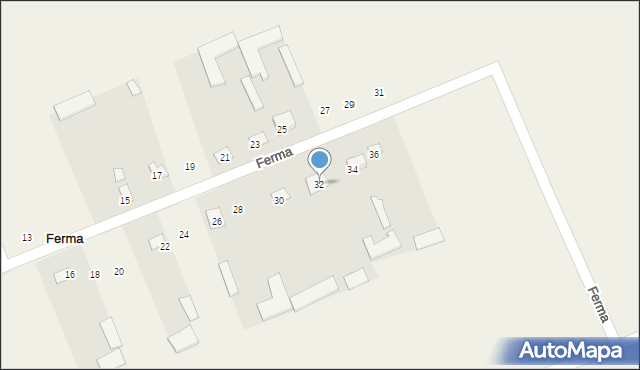 Ferma, Ferma, 32, mapa Ferma
