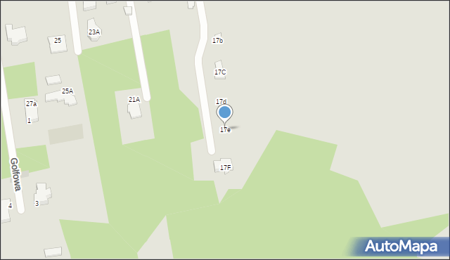 Skierniewice, Feliksów, 17e, mapa Skierniewic