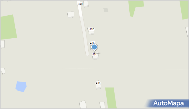 Skierniewice, Feliksów, 43f, mapa Skierniewic