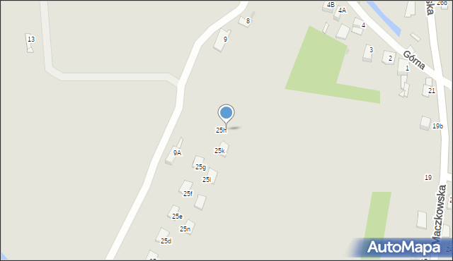 Sosnowiec, Feliks, 25j, mapa Sosnowca