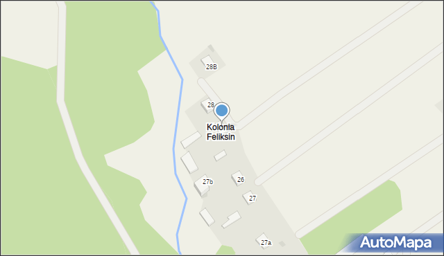 Taluba, Feliksin, 28A, mapa Taluba