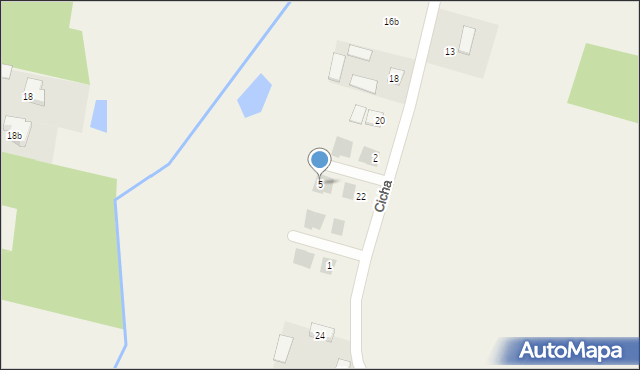 Chynów, Filtrowa, 5, mapa Chynów