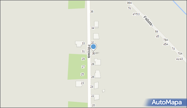 Częstochowa, Filtrowa, 30, mapa Częstochowy