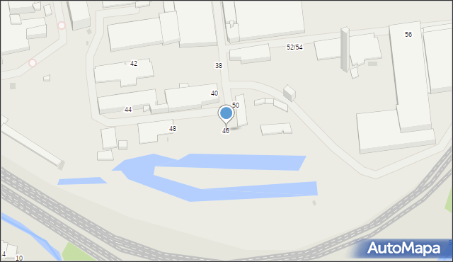 Częstochowa, Filomatów, 46, mapa Częstochowy