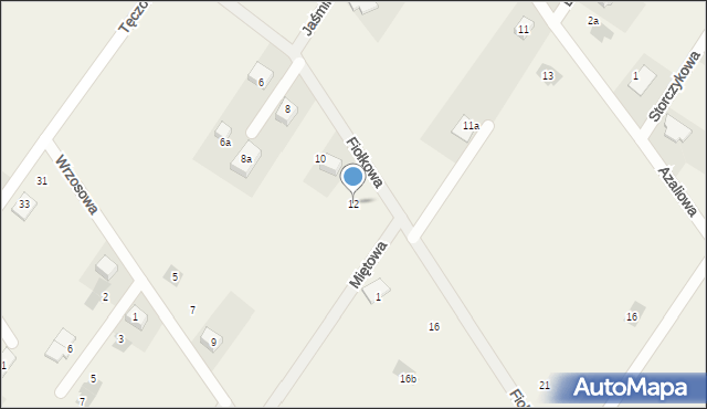 Dobroszyce, Fiołkowa, 12, mapa Dobroszyce