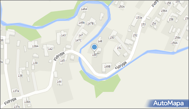 Dzianisz, Fidryga, 16, mapa Dzianisz