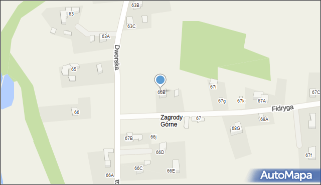 Dzianisz, Fidryga, 190, mapa Dzianisz