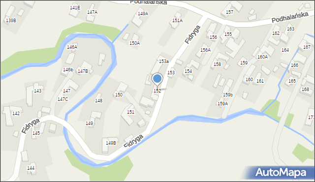 Dzianisz, Fidryga, 6, mapa Dzianisz