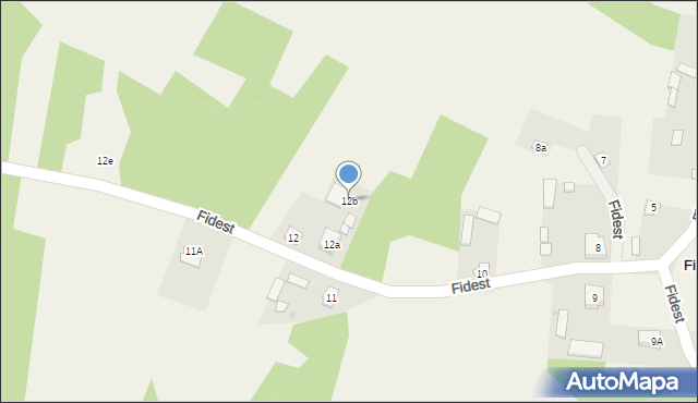 Fidest, Fidest, 12b, mapa Fidest