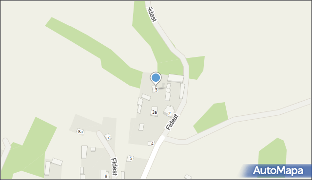Fidest, Fidest, 3, mapa Fidest