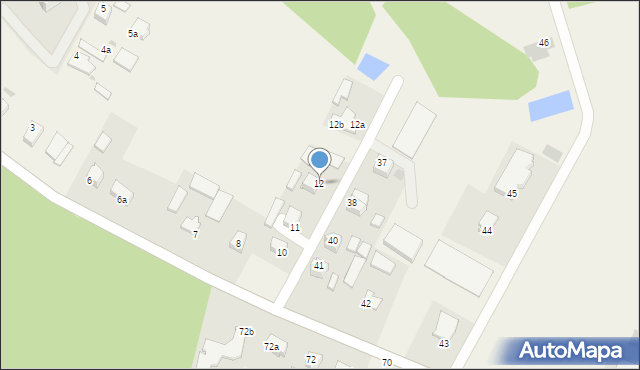 Fijewo, Fijewo, 12, mapa Fijewo