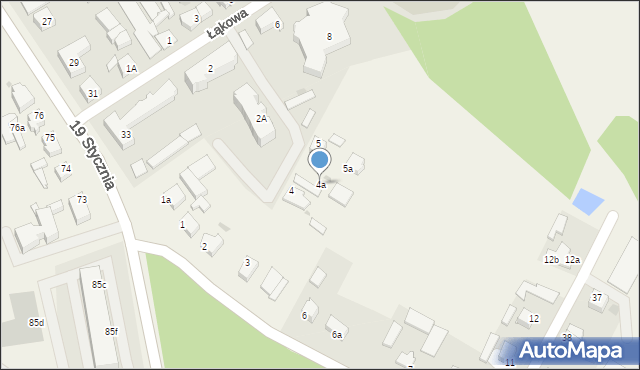 Fijewo, Fijewo, 4a, mapa Fijewo