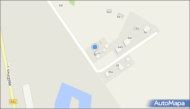 Fijewo, Fijewo, 64, mapa Fijewo