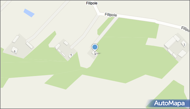 Filipole, Filipole, 4, mapa Filipole