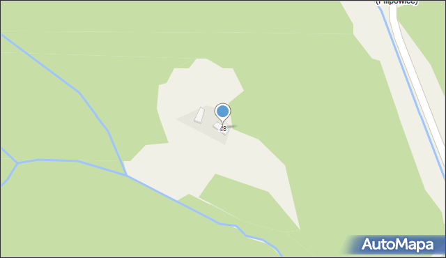 Filipowice, Filipowice, 48, mapa Filipowice