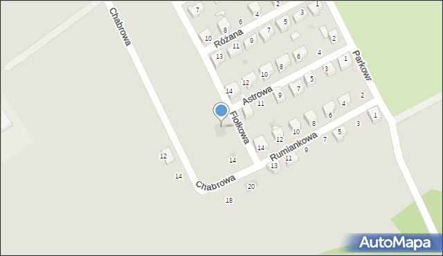 Kamieniec Ząbkowicki, Fiołkowa, 12, mapa Kamieniec Ząbkowicki