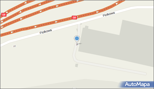 Konotopa, Fiołkowa, 16, mapa Konotopa