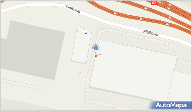 Konotopa, Fiołkowa, 36, mapa Konotopa