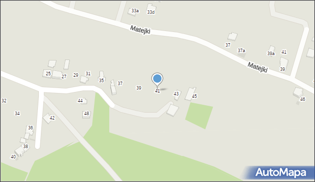 Mikołów, Filaretów, 41, mapa Mikołów