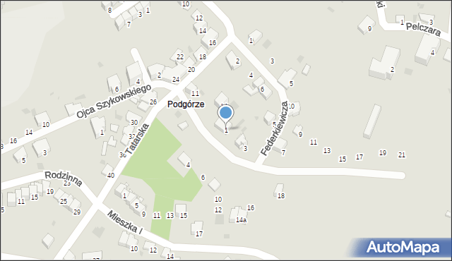 Przemyśl, Fischera Karola Józefa, bp., 1, mapa Przemyśla