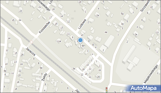 Zgierz, Fijałkowskiego Stanisława, 5a, mapa Zgierz