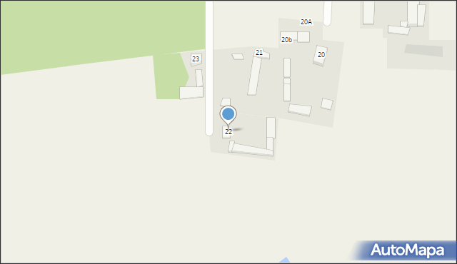 Flantrowo, Flantrowo, 22, mapa Flantrowo