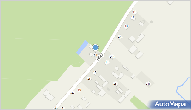 Flisy, Flisy, 53, mapa Flisy