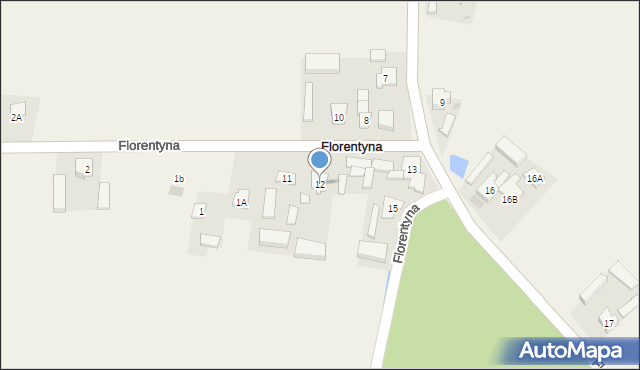 Florentyna, Florentyna, 12, mapa Florentyna