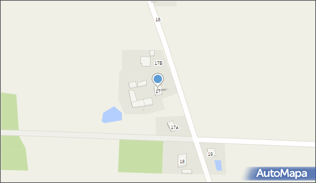 Florentynów, Florentynów, 17, mapa Florentynów
