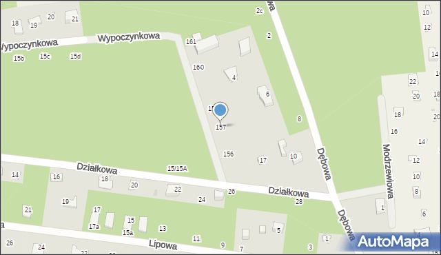 Florentynów, Florentynów, 157, mapa Florentynów