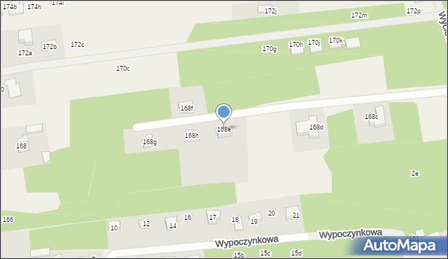Florentynów, Florentynów, 168e, mapa Florentynów