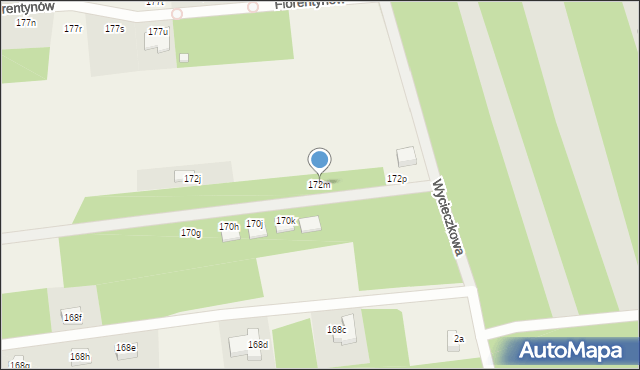 Florentynów, Florentynów, 172n, mapa Florentynów