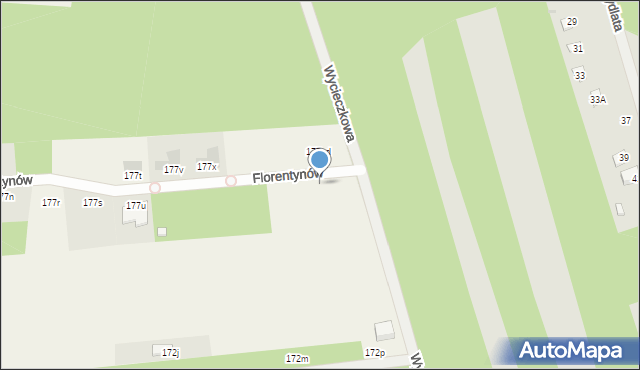 Florentynów, Florentynów, 177ae, mapa Florentynów