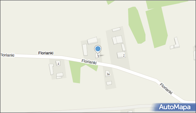 Florianki, Florianki, 3, mapa Florianki
