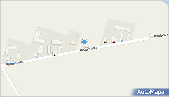 Florianowo, Florianowo, 19, mapa Florianowo
