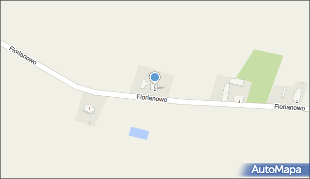 Florianowo, Florianowo, 2, mapa Florianowo