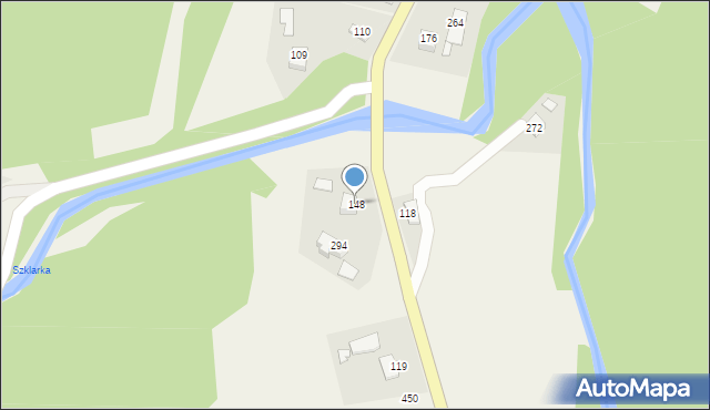 Florynka, Florynka, 148, mapa Florynka